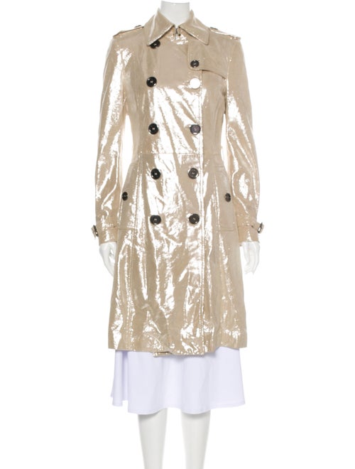 Burberry London Trench Coat w/ Tags Metallic