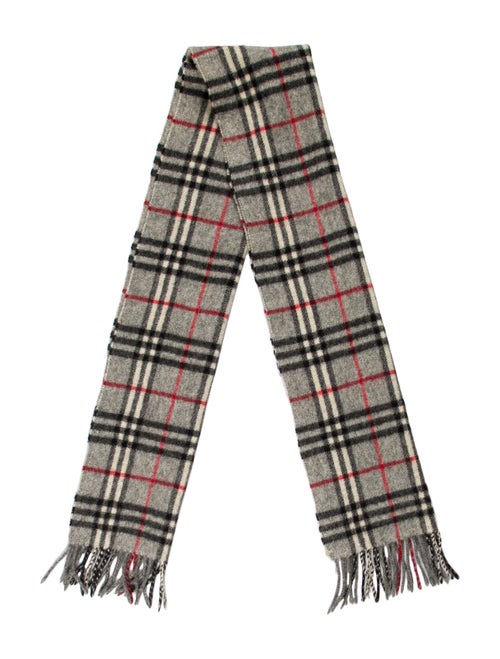 Burberry London Nova Check Scarf grey