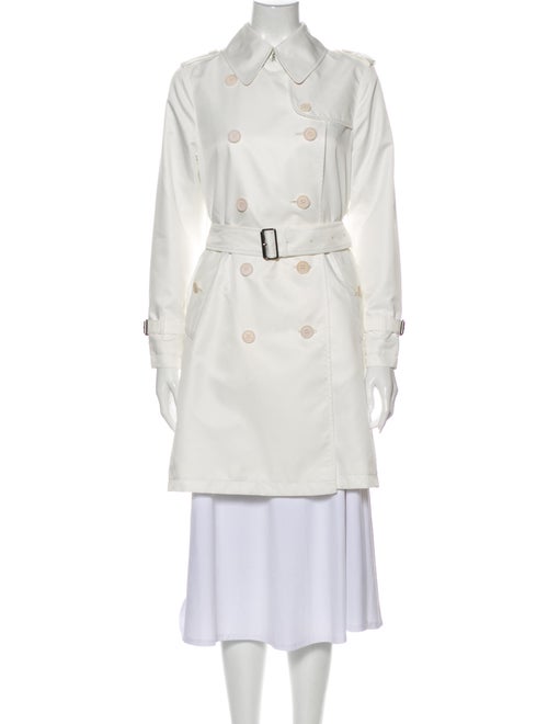 Burberry London Trench Coat White