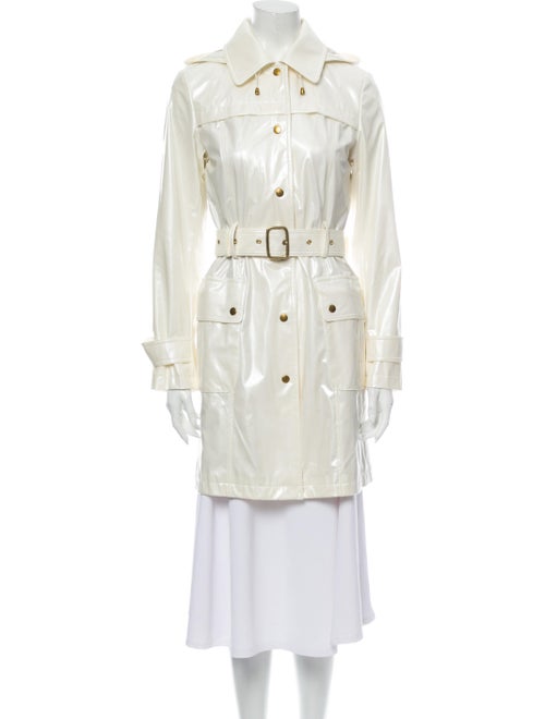 Burberry London Trench Coat White