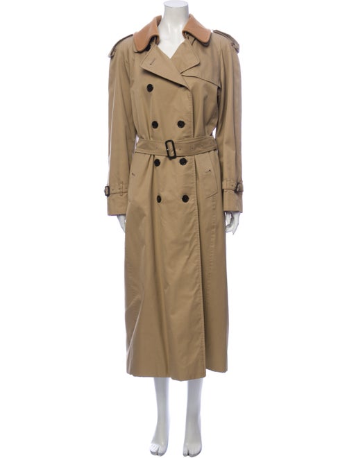Burberry London House Check-Lined Trench Coat Tren