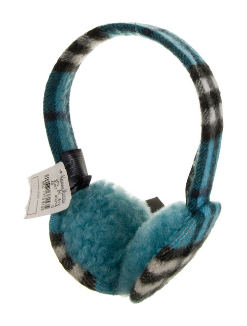 Burberry London Nova Check Ear Muffs w/ Tags Blue