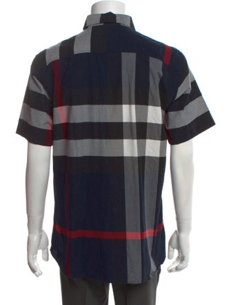 Burberry Striped Short Sleeve Shirt