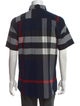Burberry Striped Short Sleeve Shirt