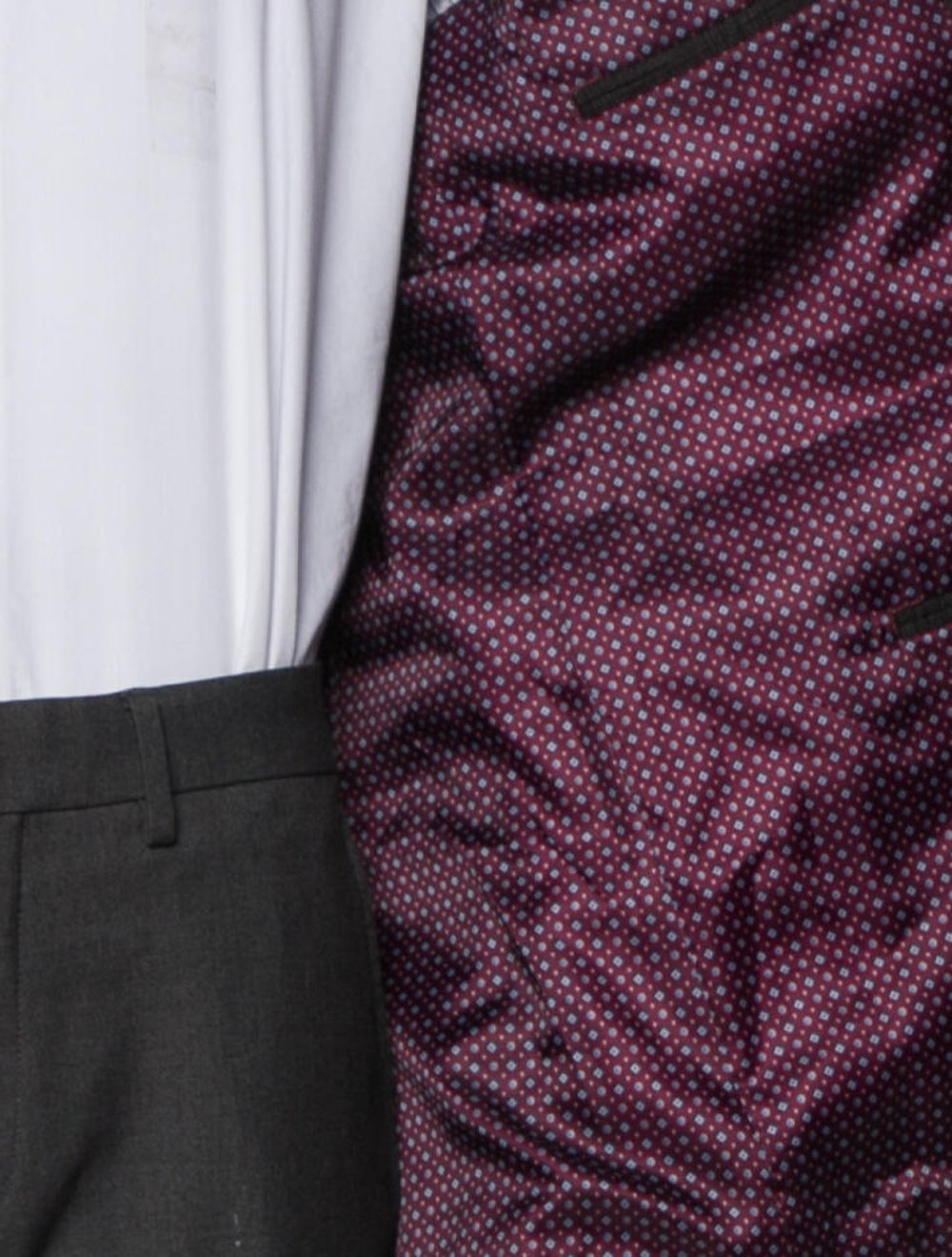 Burton Plaid Print Blazer - image 4