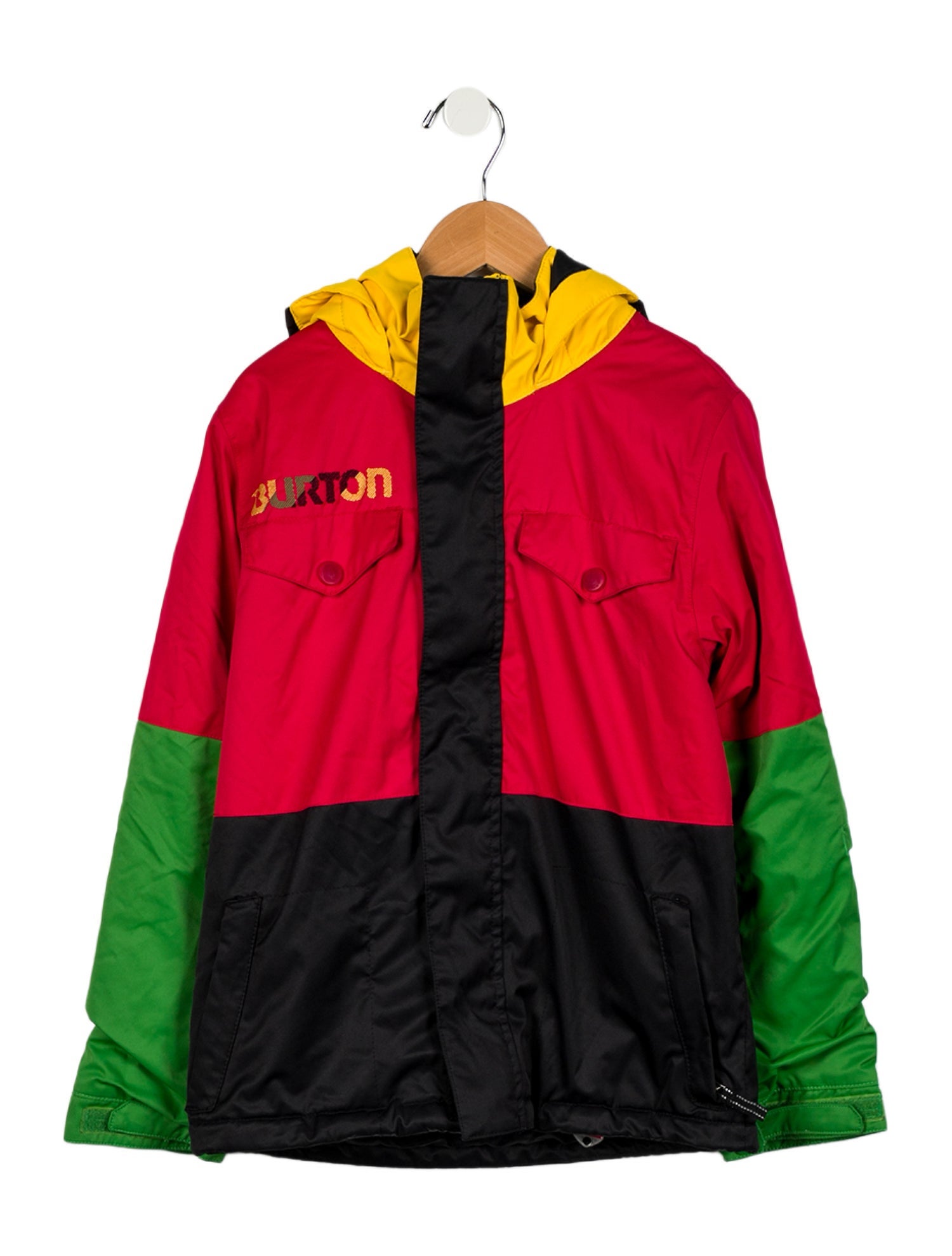 Burton Colorblock Pattern Coat