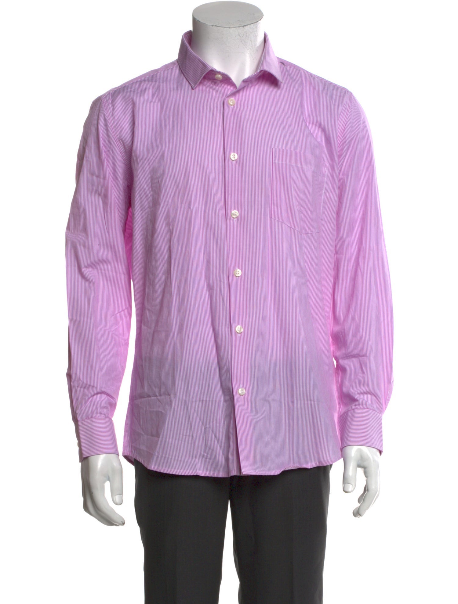 Burton Striped Long Sleeve Dress Shirt