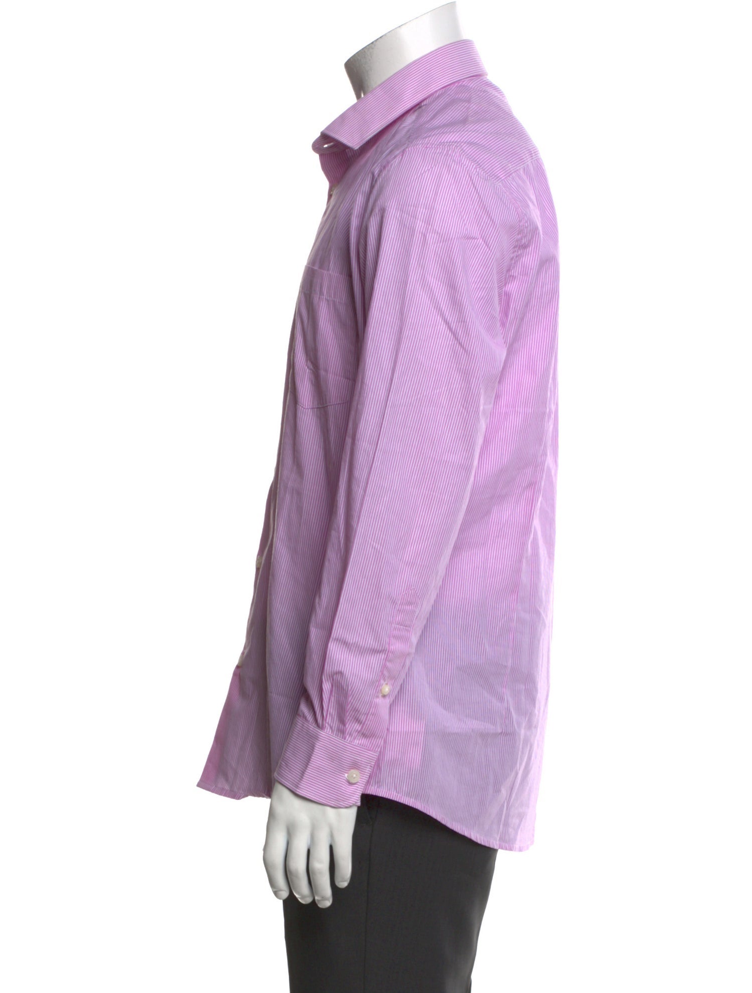 Burton Striped Long Sleeve Dress Shirt