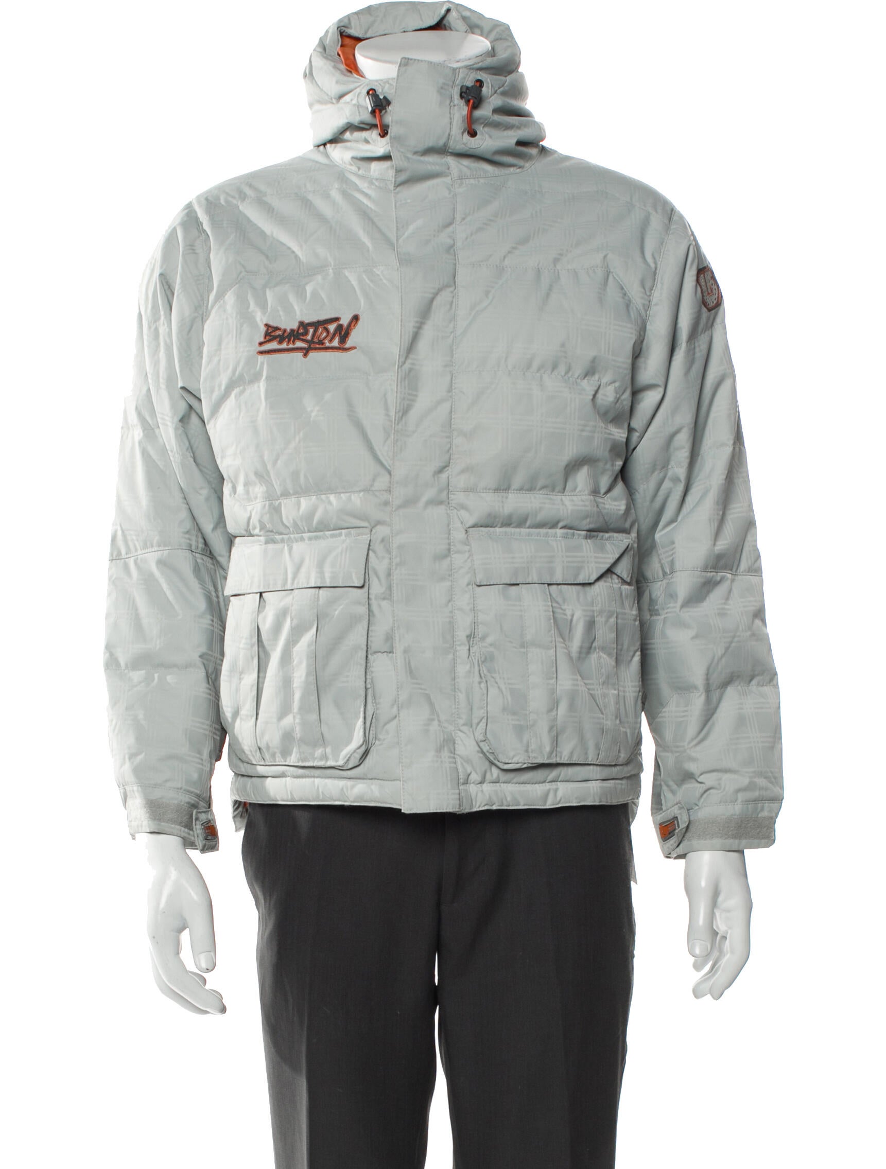 Burton Graphic Print Puffer Coat