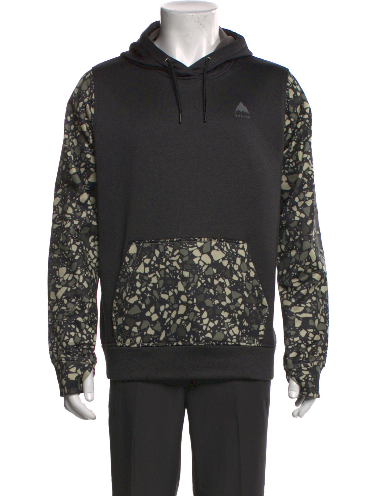 Burton Printed Crew Neck Hoodie