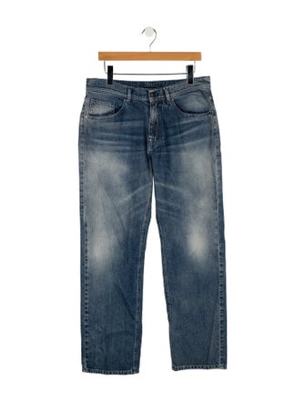 B-Used Straight-Leg Jeans