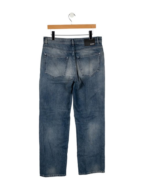 B-Used Straight-Leg Jeans