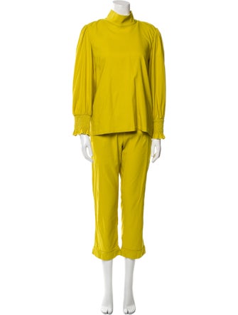 Buru Ruffle Embellishment Pant Set