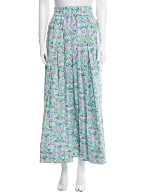 Buru Floral Print Long Skirt