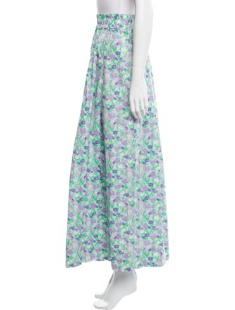 Buru Floral Print Long Skirt
