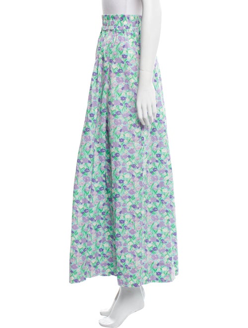 Buru Floral Print Long Skirt