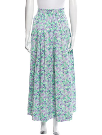 Buru Floral Print Long Skirt