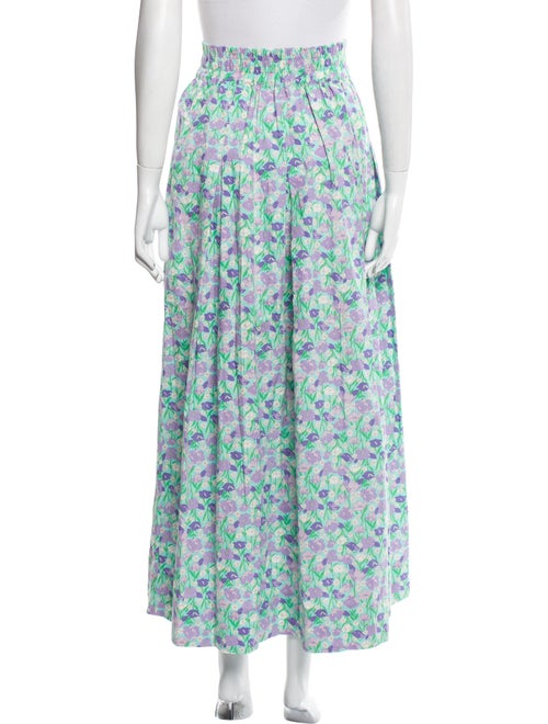 Buru Floral Print Long Skirt