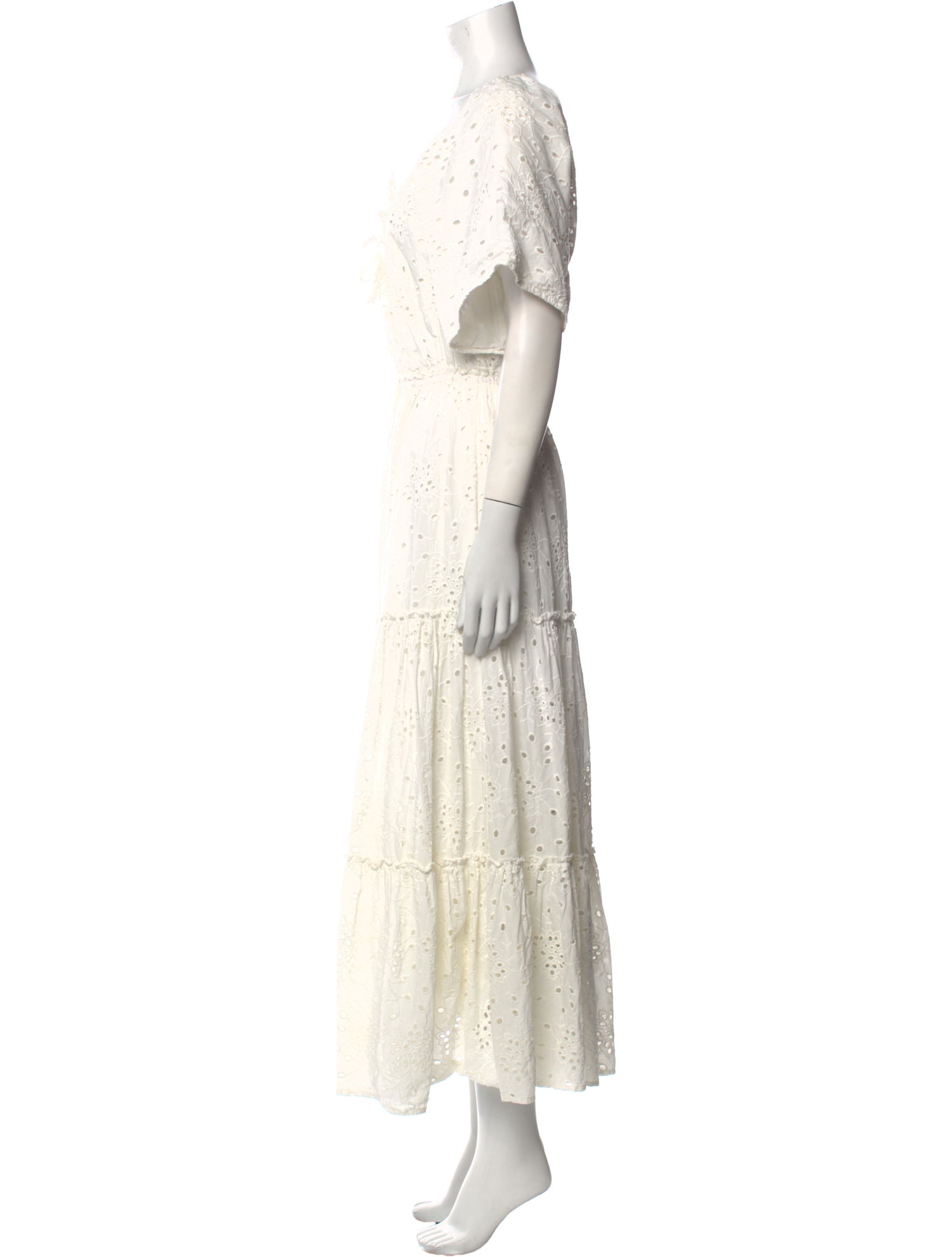 Buru V-Neck Long Dress