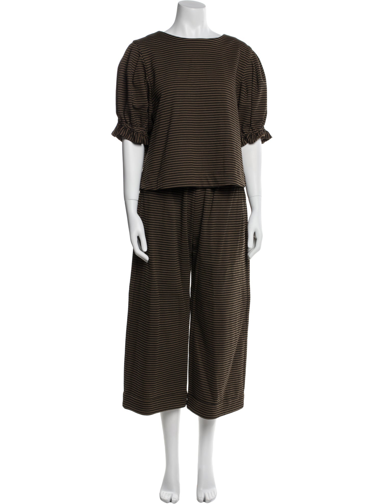 Buru Striped Pant Set