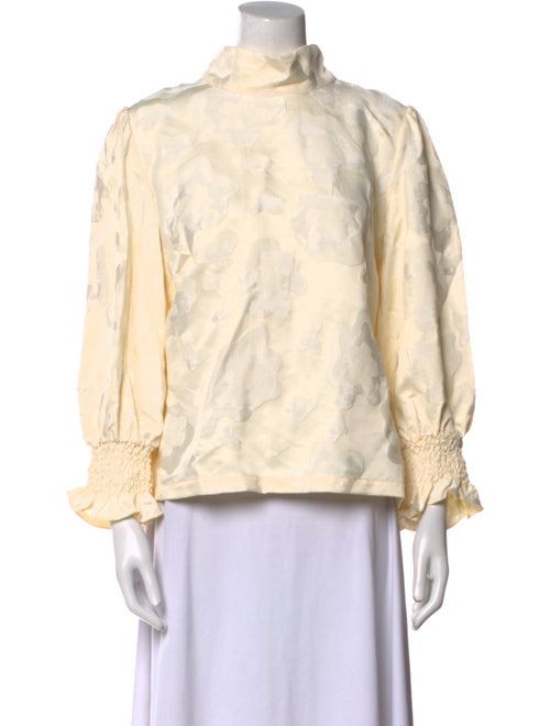 Buru Mock Neck Long Sleeve Sweatshirt