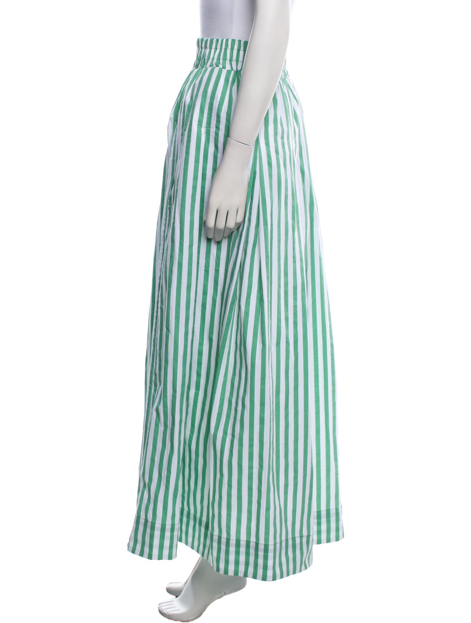 Buru Striped Long Skirt