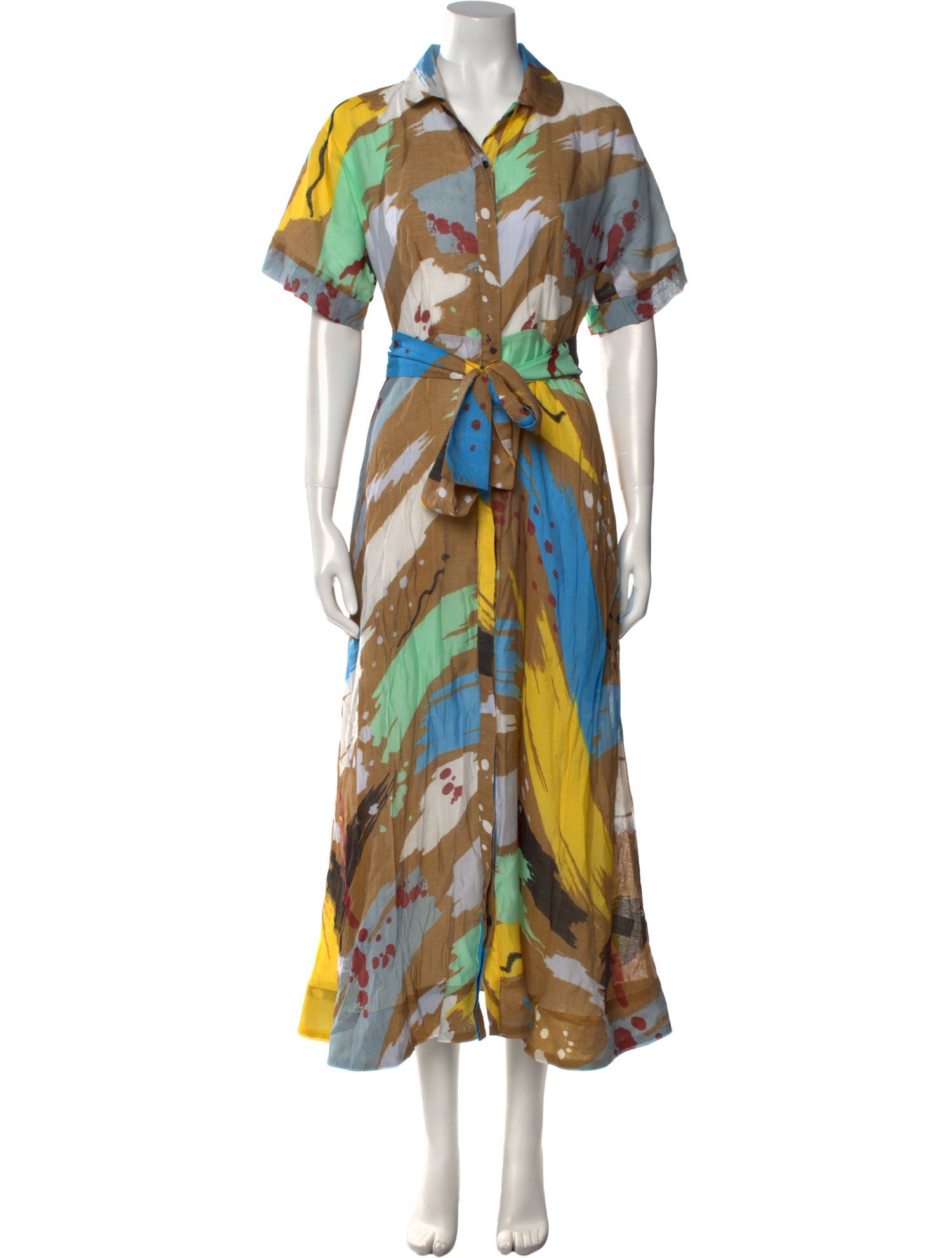 Buru Printed Long Dress