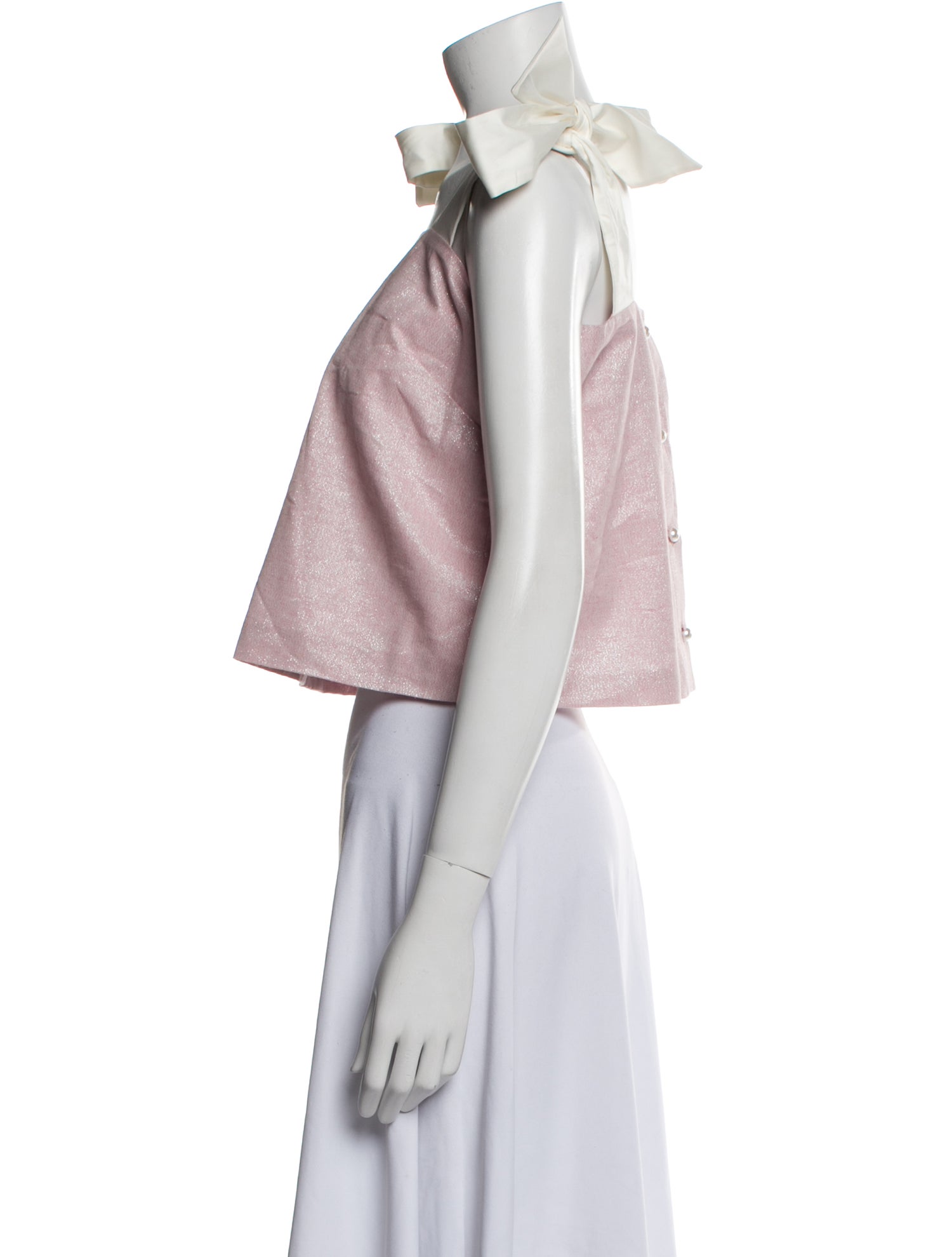 Buru Square Neckline Sleeveless Crop Top