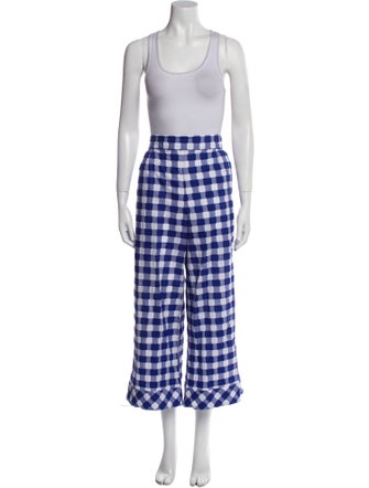 Buru Plaid Print Pant Set