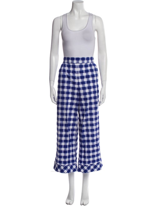Buru Plaid Print Pant Set