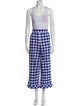 Buru Plaid Print Pant Set