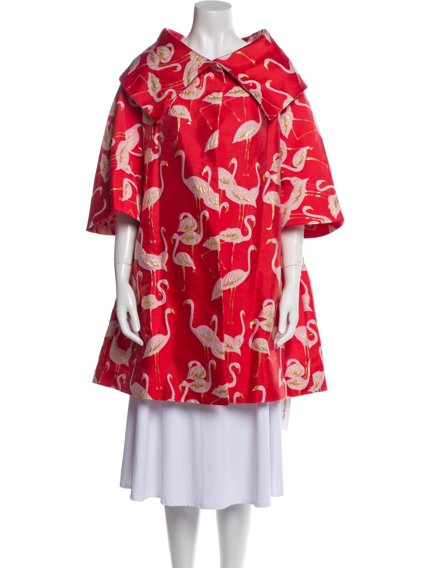 Buru Printed Coat w/ Tags