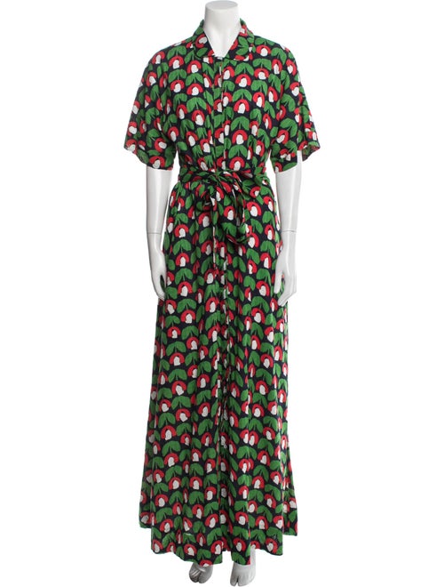 Buru Printed Long Dress