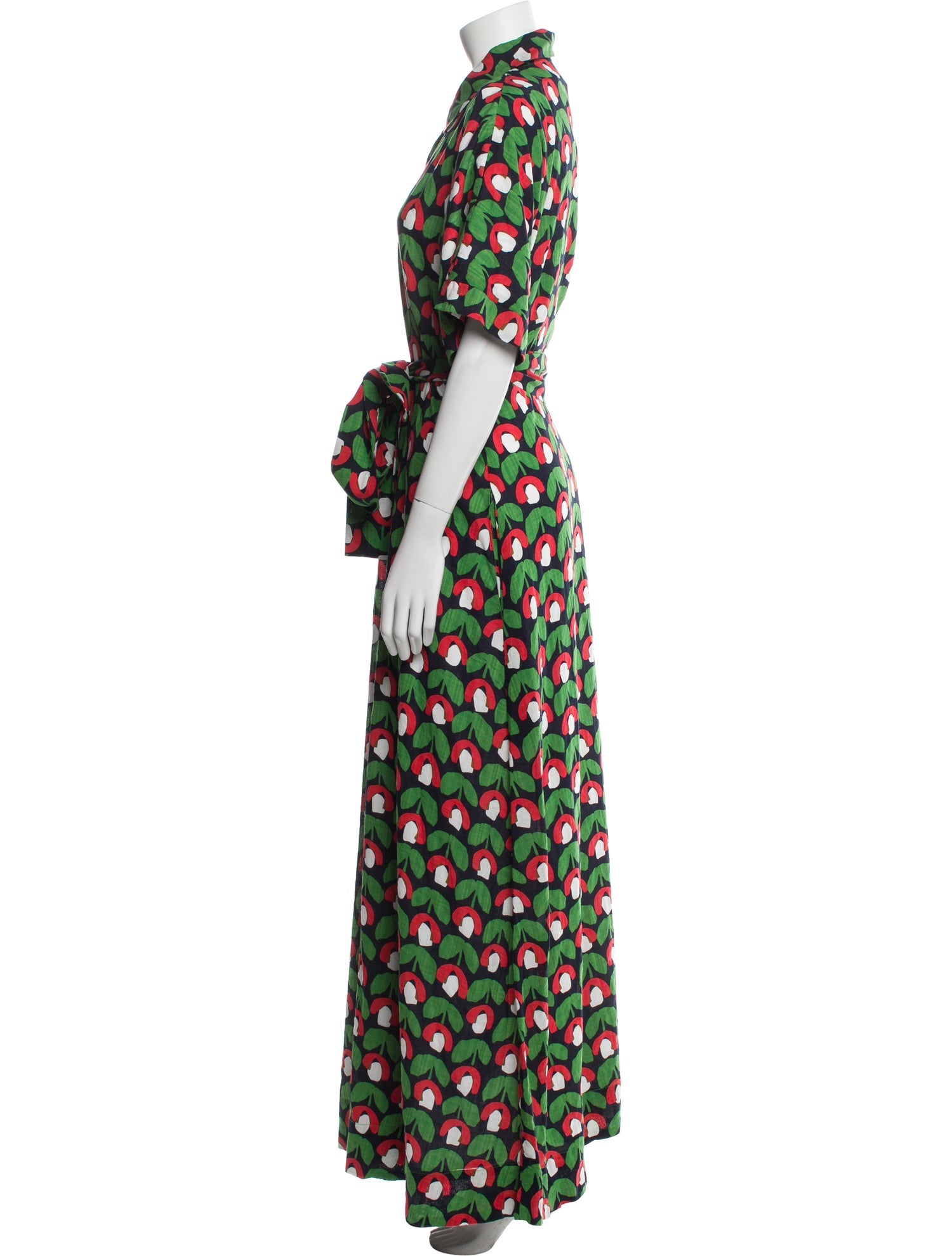 Buru Printed Long Dress