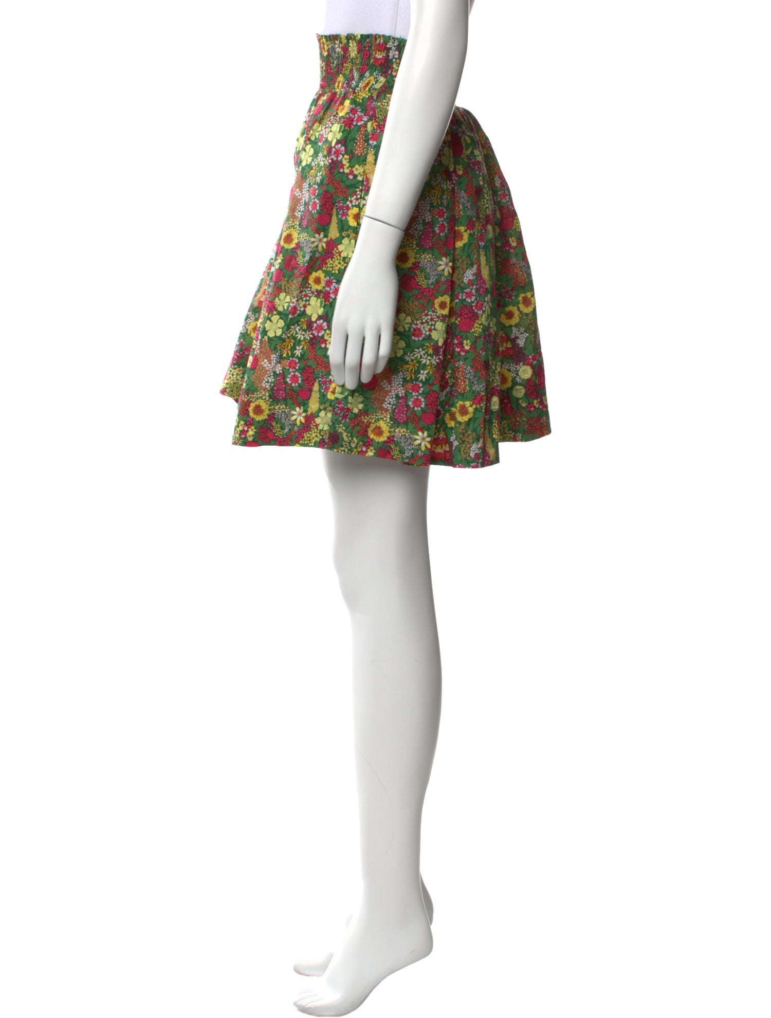 Buru Floral Print Knee-Length Skirt w/ Tags