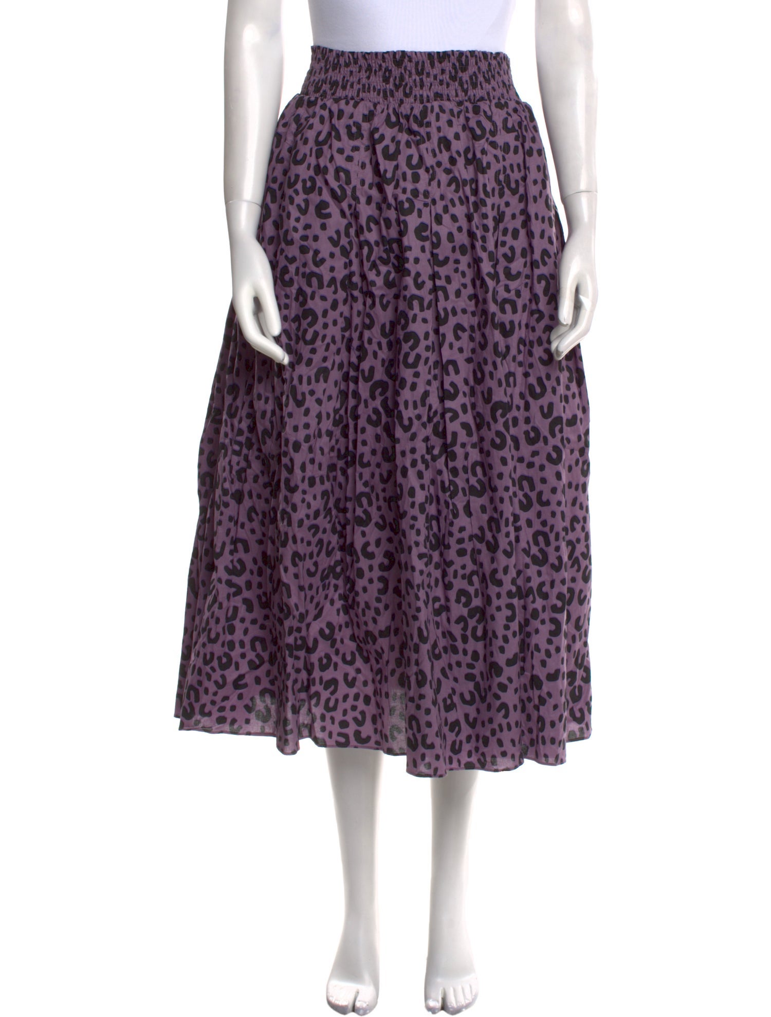 Buru Animal Print Midi Length Skirt w/ Tags