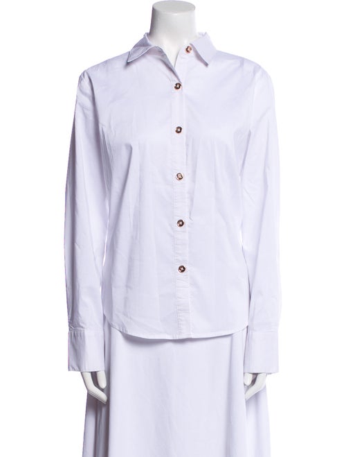 Buru Long Sleeve Button-Up Top