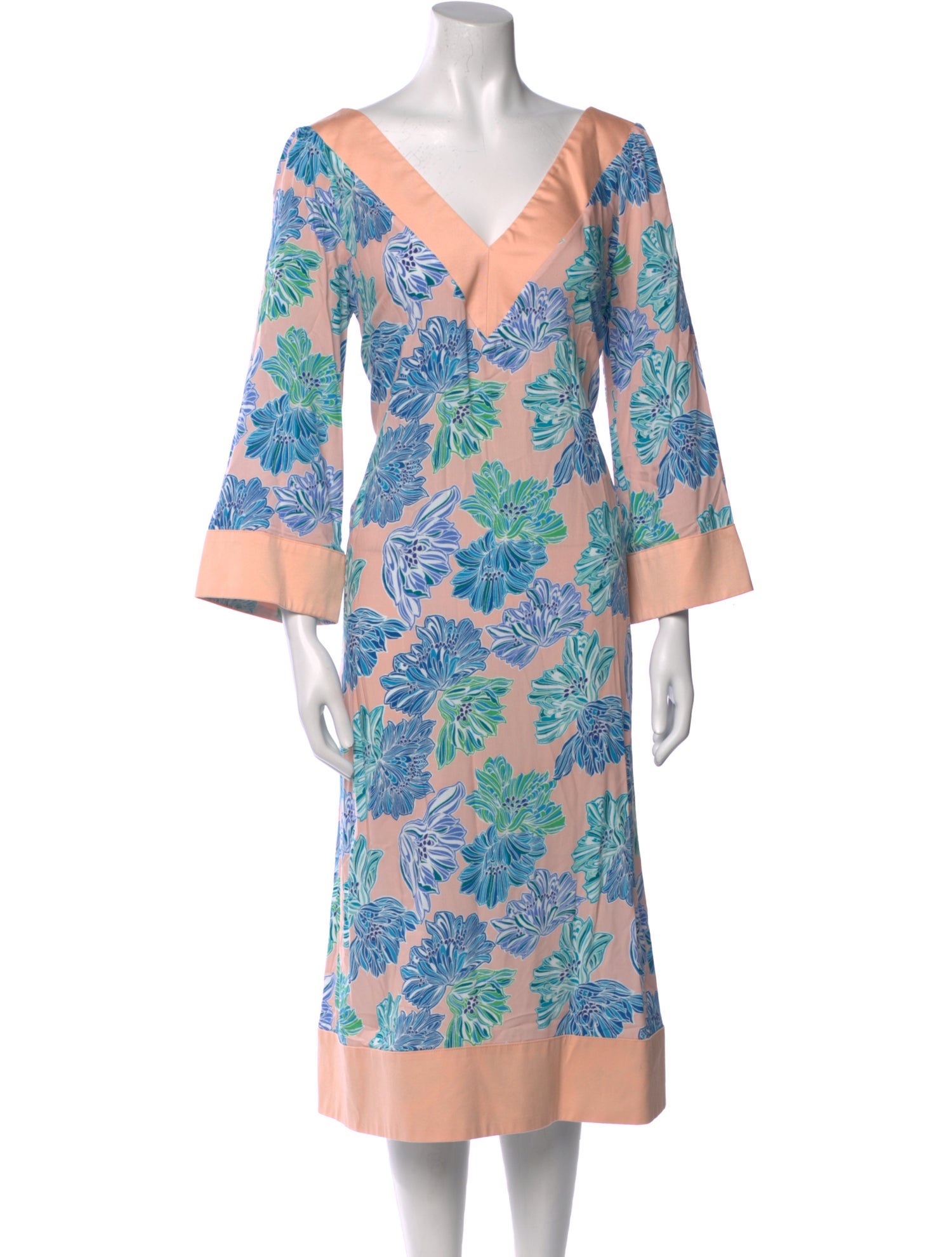 Buru Silk Midi Length Dress