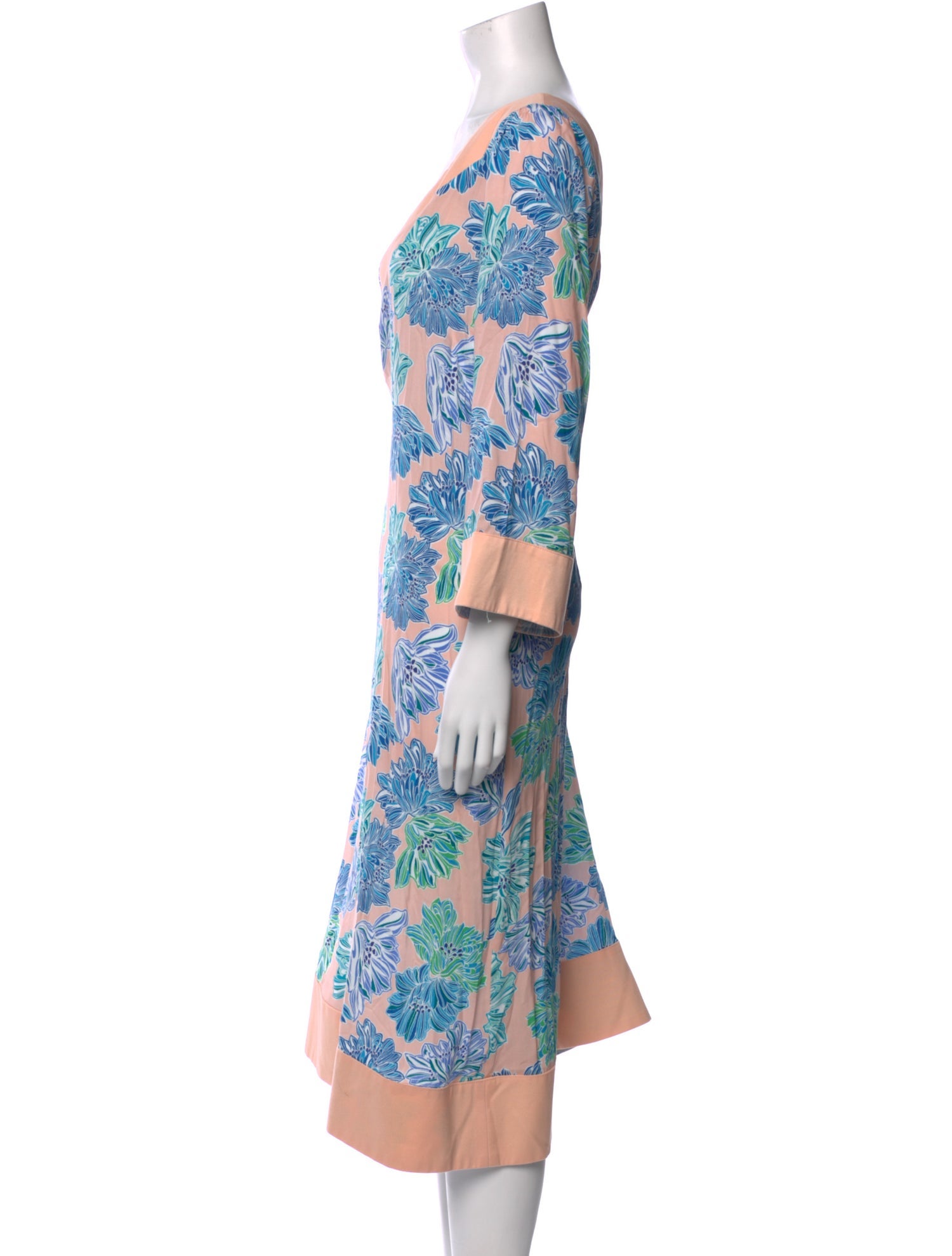 Buru Silk Midi Length Dress