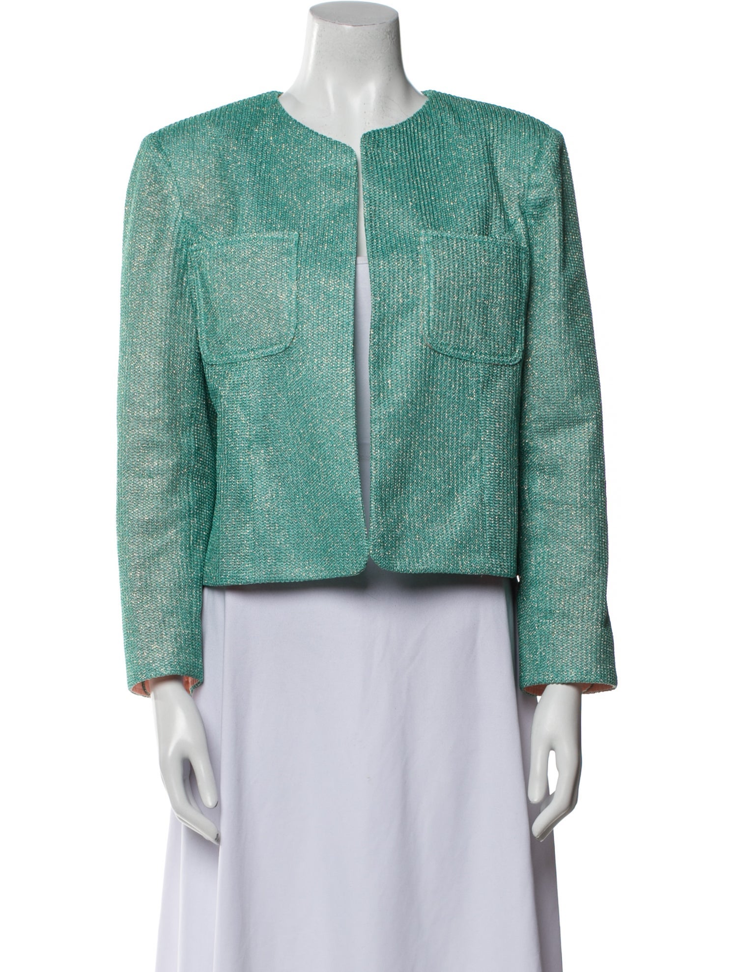 Buru Tweed Pattern Evening Jacket