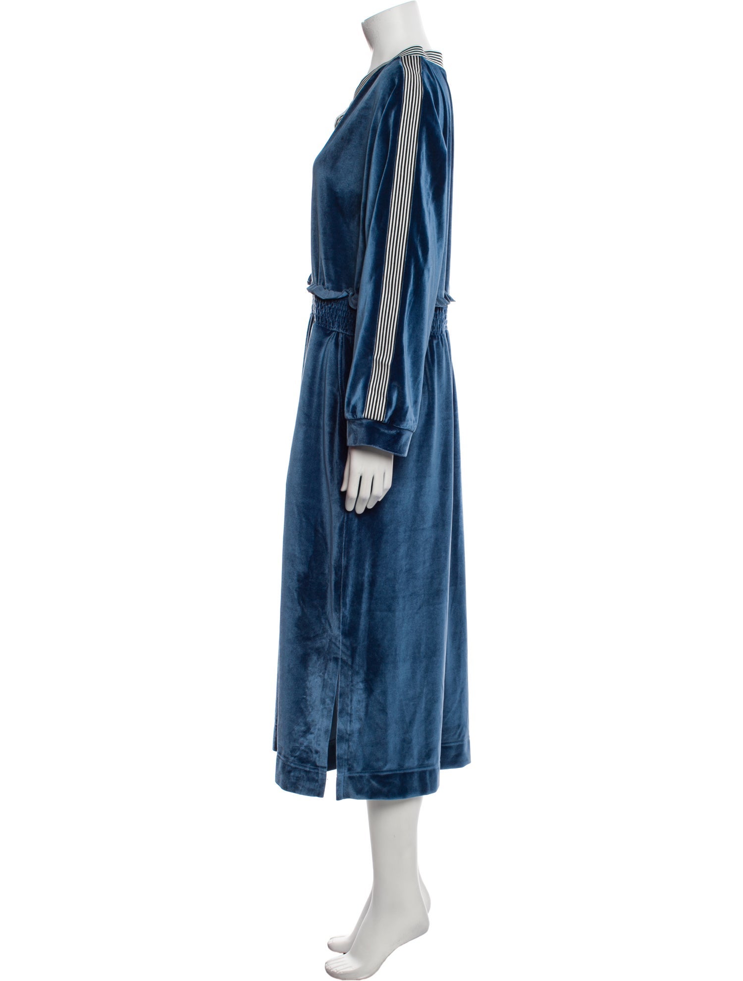 Buru V-Neck Midi Length Dress