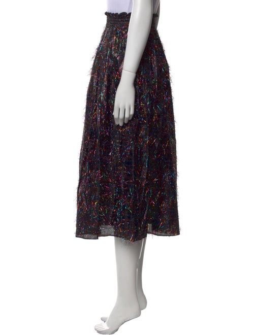 Buru Printed Midi Length Skirt