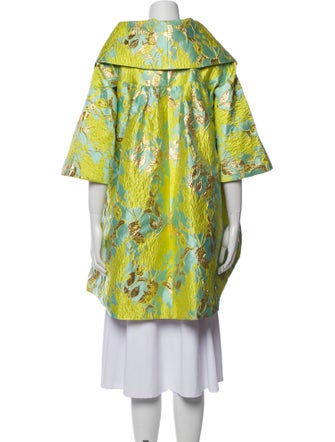 Buru Floral Print Coat