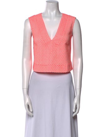 Buru Wool Printed Crop Top