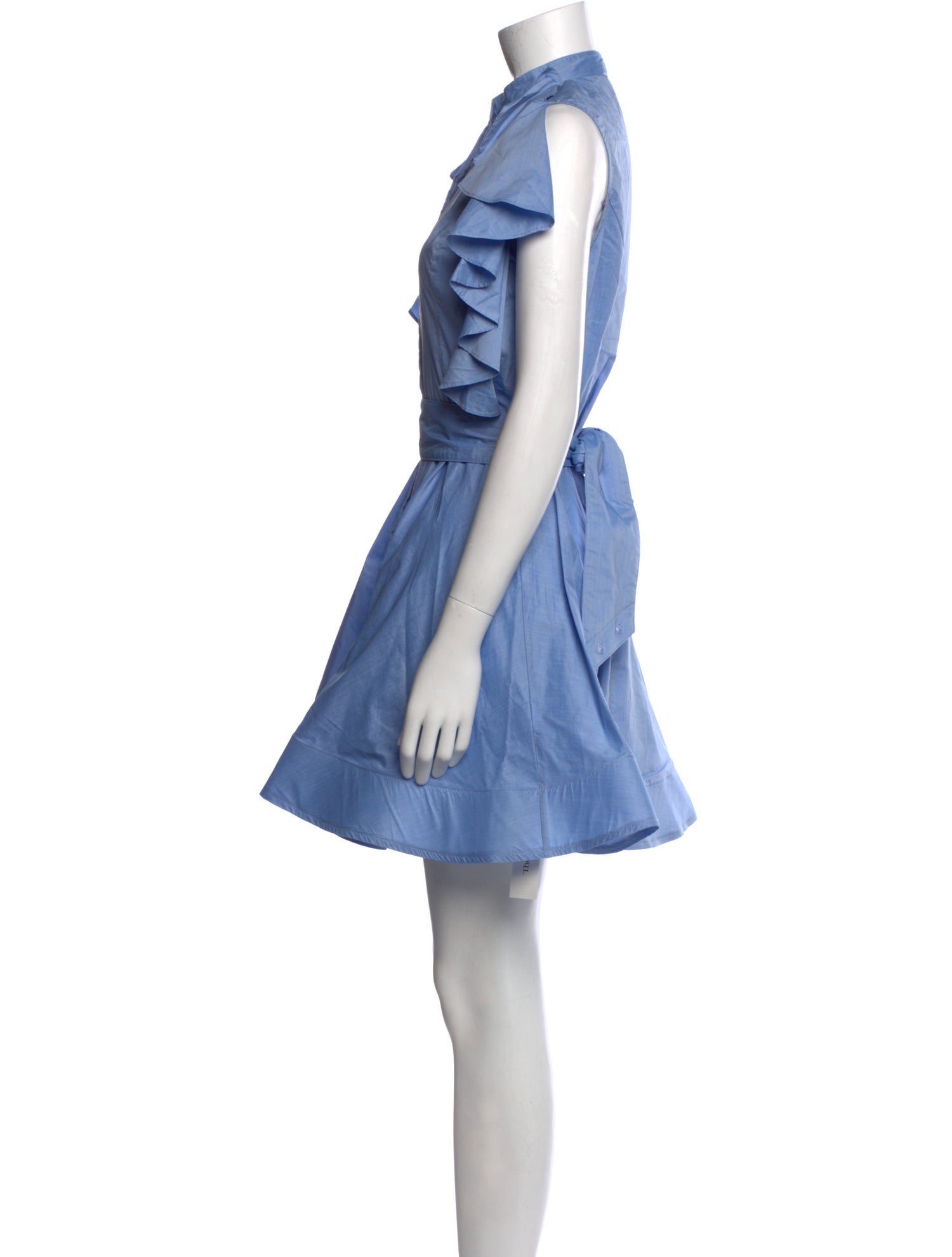 Buru Mock Neck Mini Dress