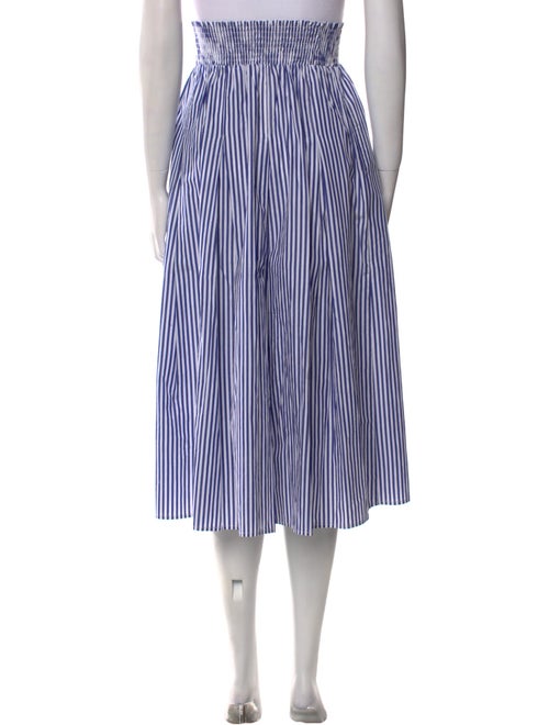 Buru Striped Knee-Length Skirt