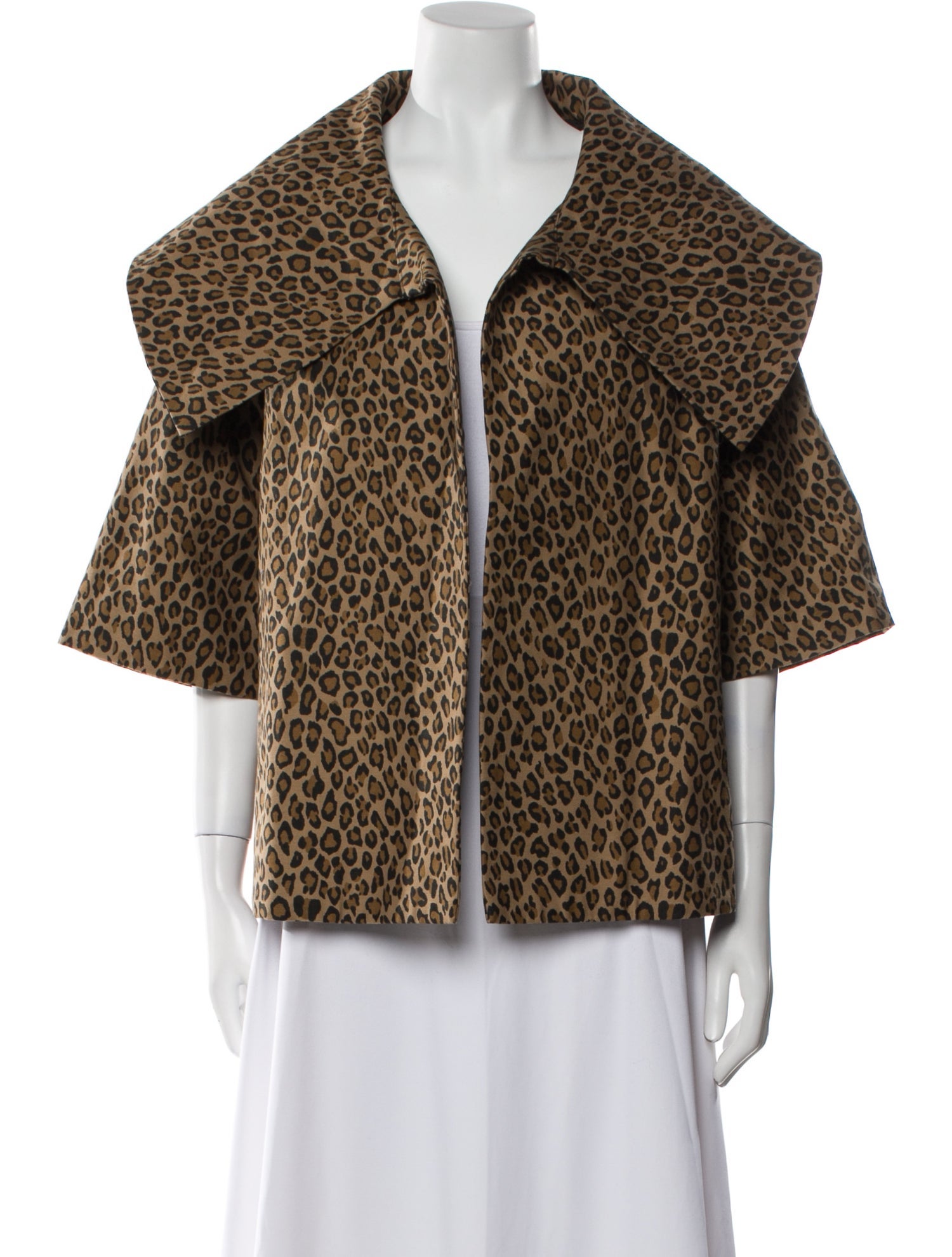 Buru Animal Print Coat