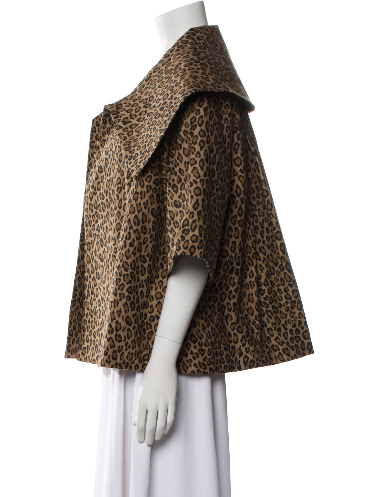 Buru Animal Print Coat