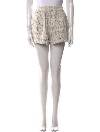 Buru Striped Mini Shorts