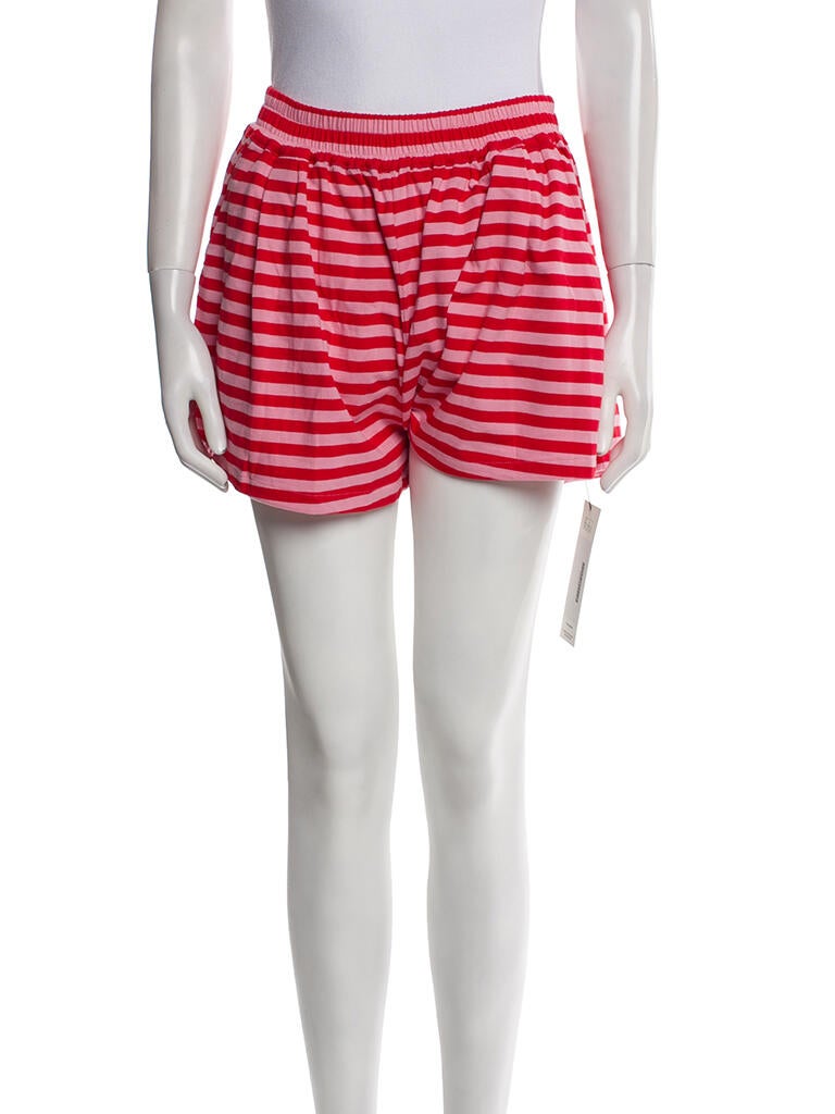 Buru Striped Mini Shorts